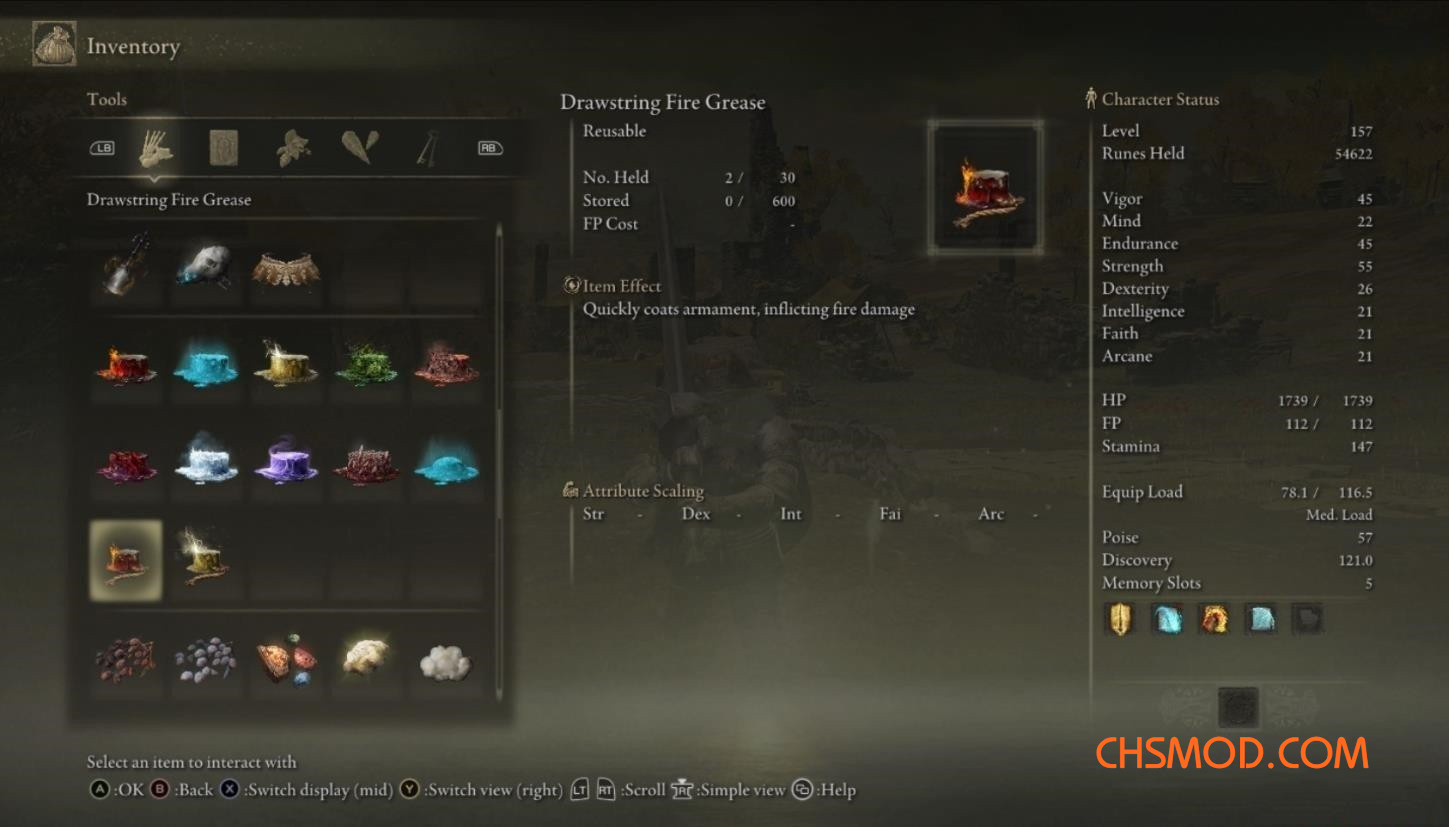 《艾尔登法环》无限消耗品道具MOD