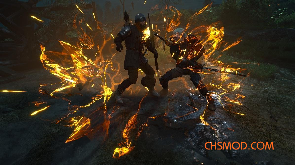 《巫师3：狂猎》法印特效效果大改MOD