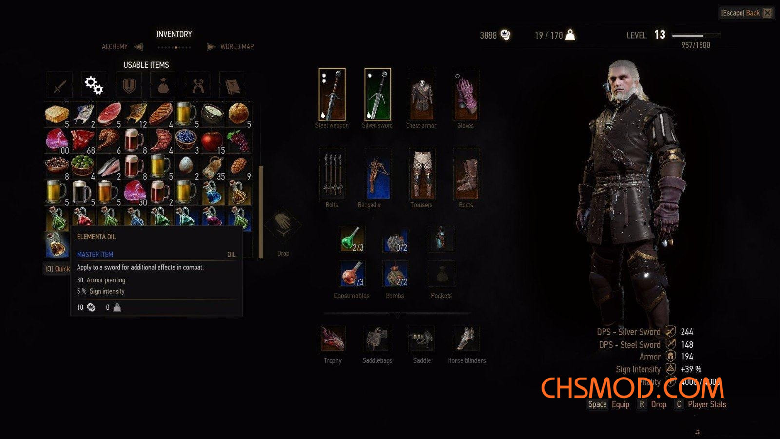 《巫师3：狂猎》剑油大改MOD