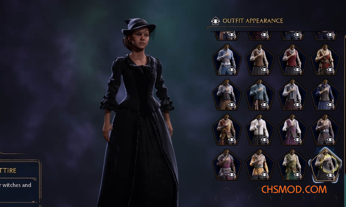 《霍格沃茨之遗》18世纪舞会礼服MOD