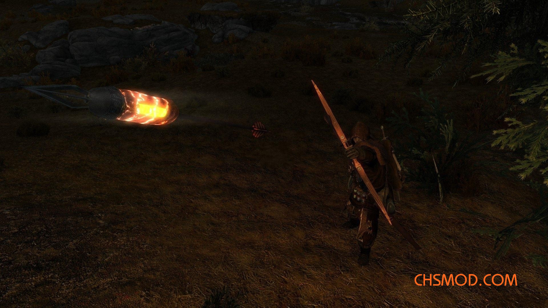 《上古卷轴5：天际重制版》火箭增强MOD