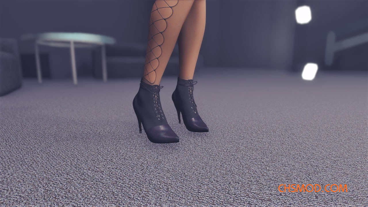 《上古卷轴5：天际重制版》Frankfranky的短筒高跟鞋MOD
