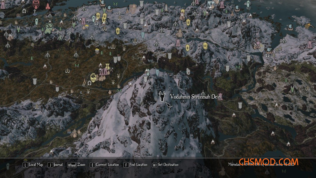 《上古卷轴5：天际重制版》遗忘山丘MOD