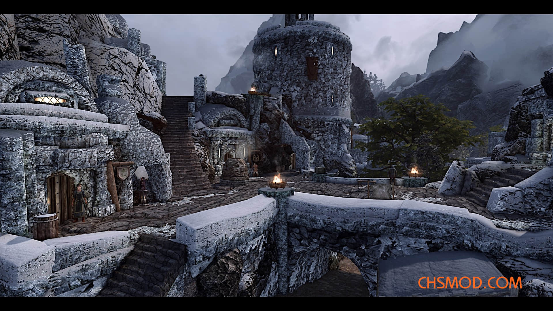 《上古卷轴5：天际重制版》纽格拉德MOD