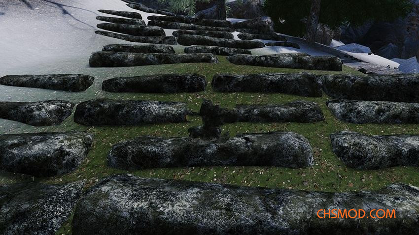 《上古卷轴5：天际重制版》阶梯纹理改进MOD