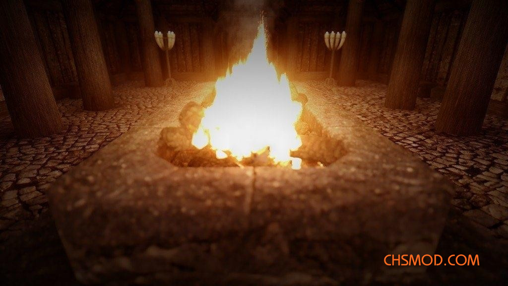 《上古卷轴5：天际重制版》火焰音效MOD