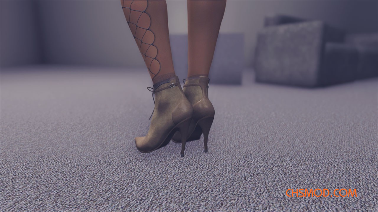 《上古卷轴5：天际重制版》Frankfranky的短筒高跟鞋MOD