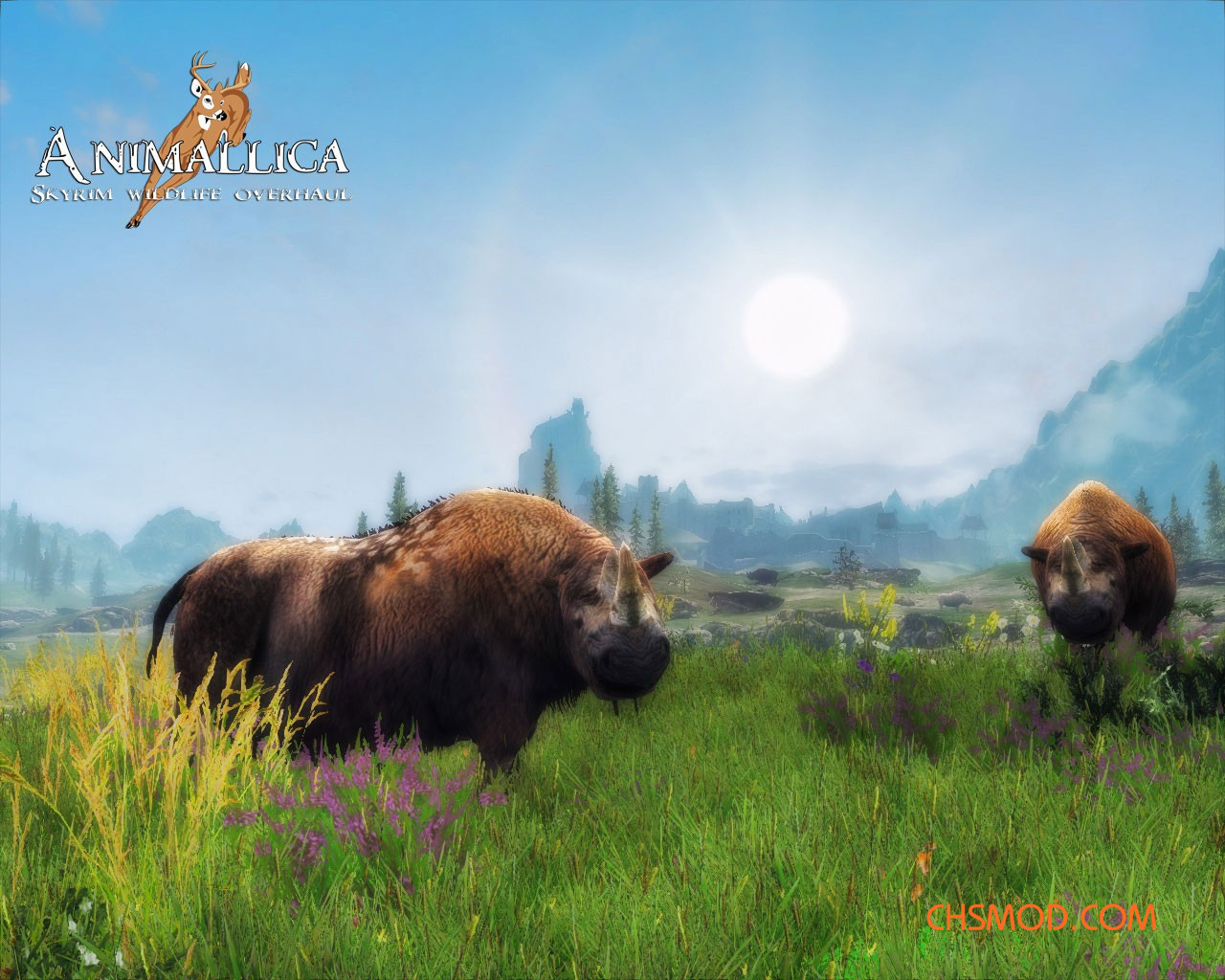 《上古卷轴5：天际重制版》Animallica-天际野生动物大补MOD
