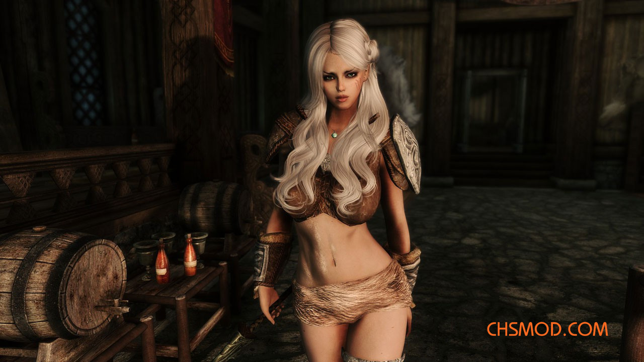《上古卷轴5：天际重制版》独立随从艾莲娜MOD