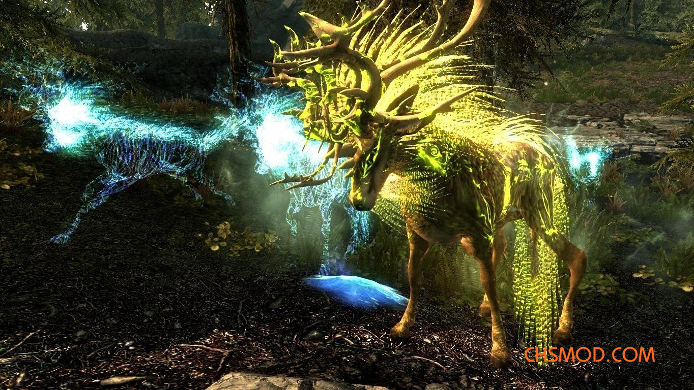 《上古卷轴5：天际重制版》英德里克生物MOD