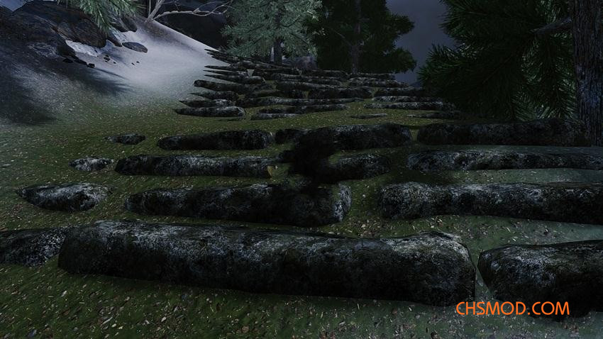 《上古卷轴5：天际重制版》阶梯纹理改进MOD