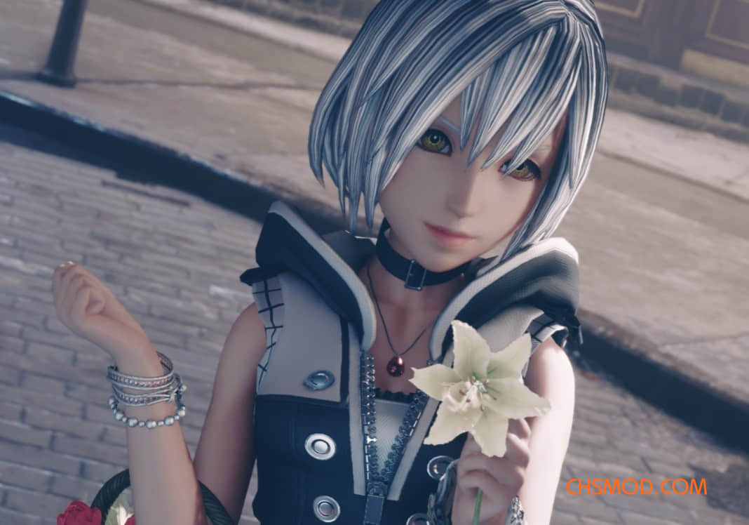 《最终幻想7：重制版》王国之心凯丽索拉服装MOD