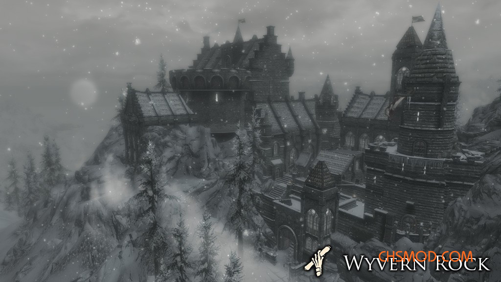 《上古卷轴5：天际重制版》飞龙堡MOD