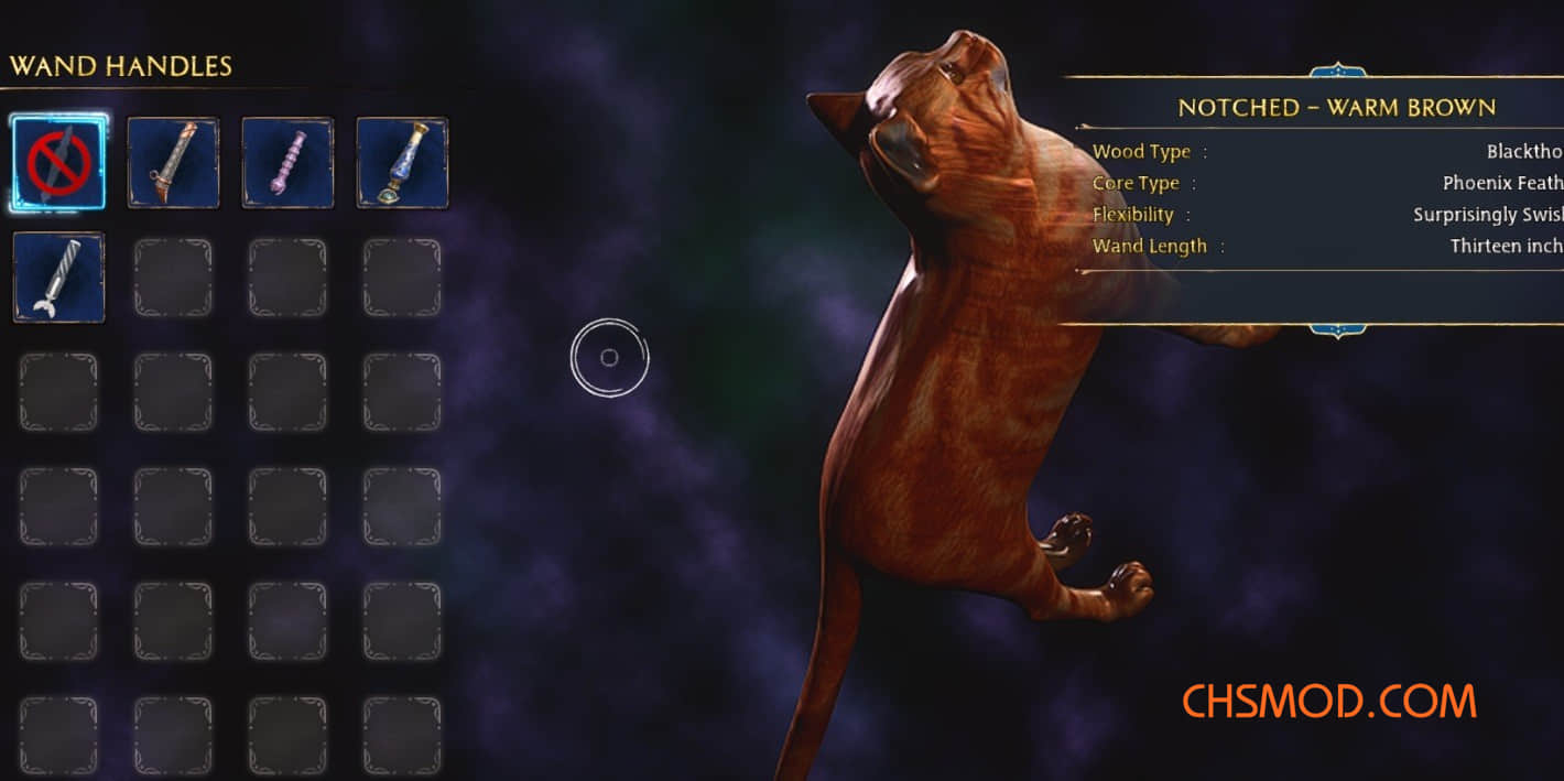 《霍格沃茨之遗》猫咪魔杖MOD
