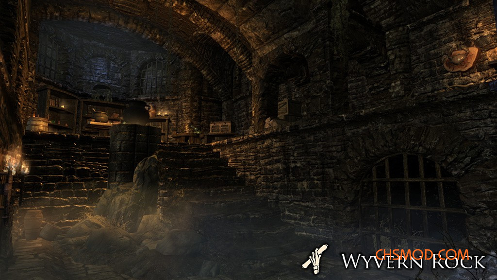 《上古卷轴5：天际重制版》飞龙堡MOD
