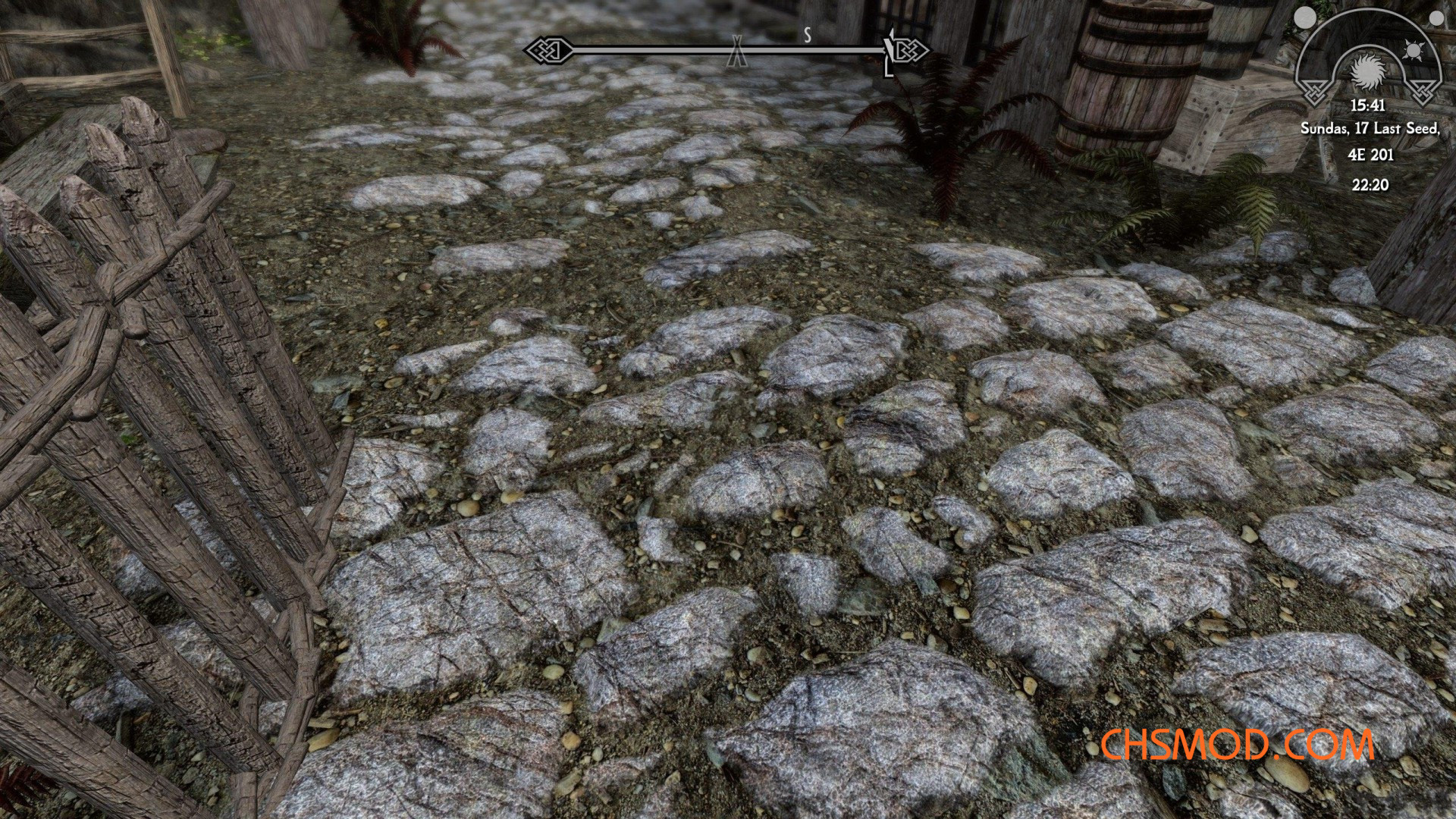 《上古卷轴5：天际重制版》道路高清纹理MOD