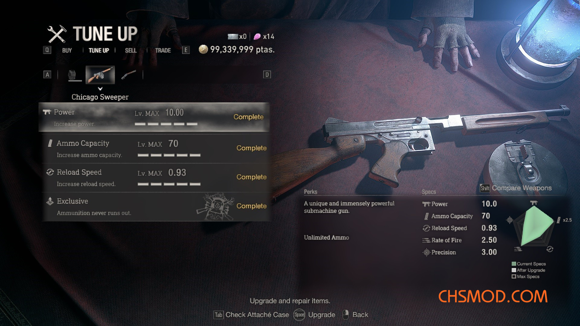 《生化危机4：重制版》OP芝加哥打字机MOD