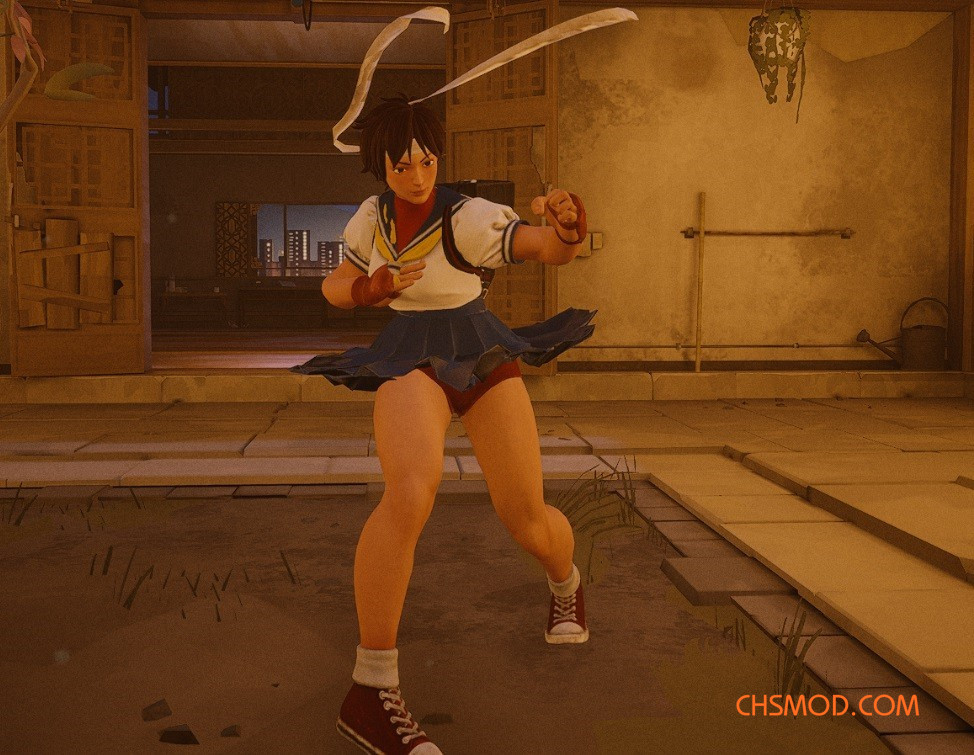 《师父》女性外观街霸春日野樱MOD v1.1