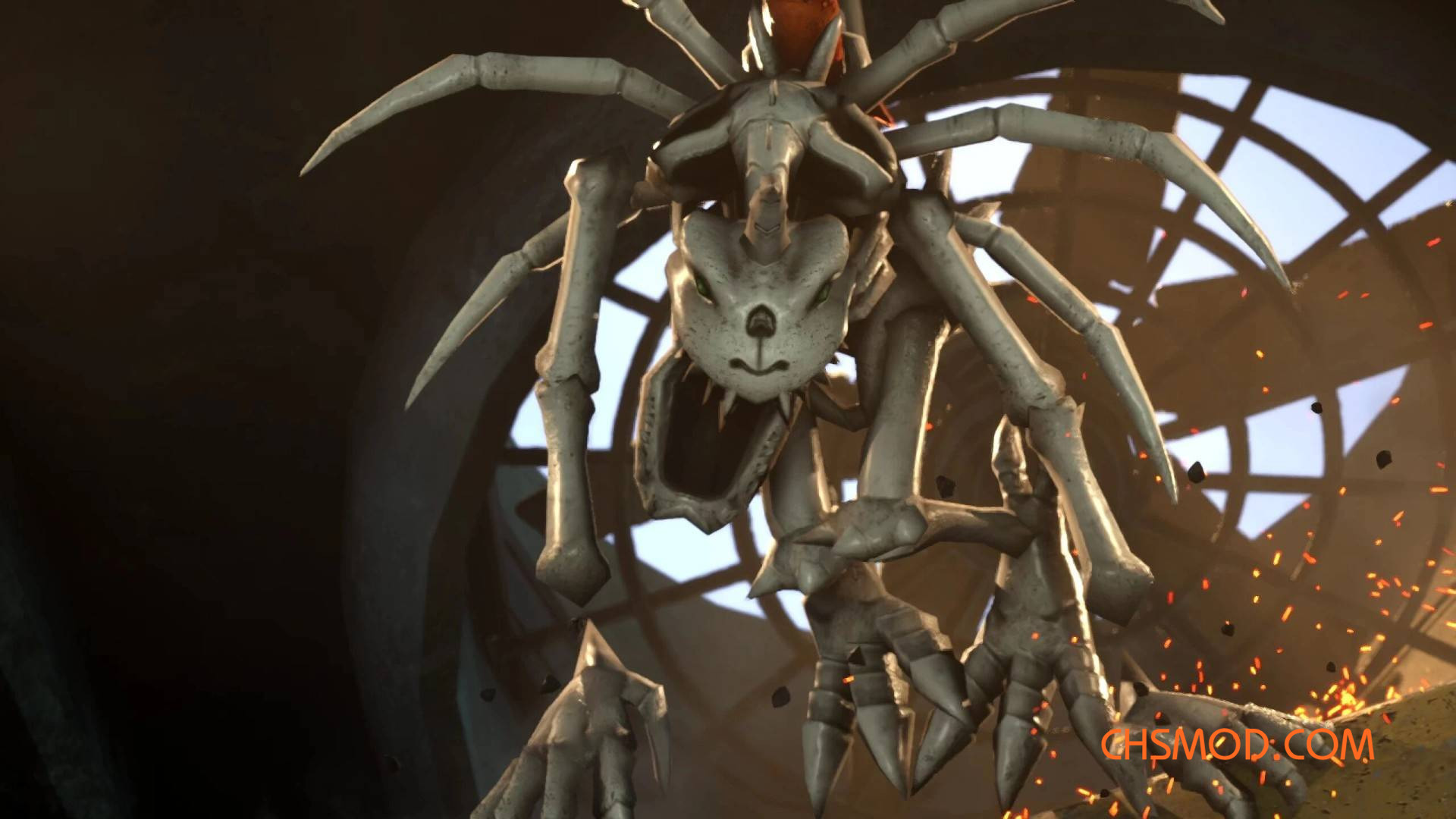 《剑星》数码宝贝丧尸暴龙替换BOSS潜行兽MOD