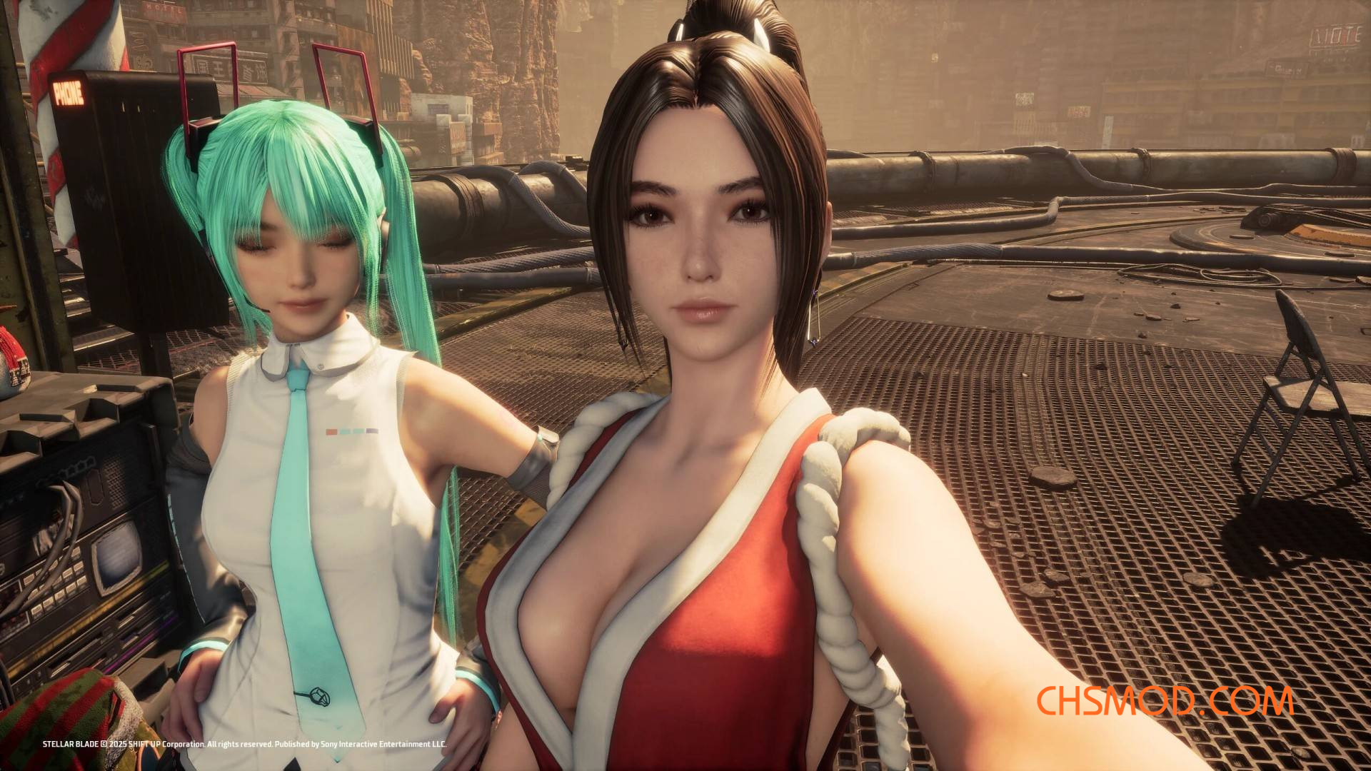 《剑星》伊芙的街头霸王火舞女忍衣MOD