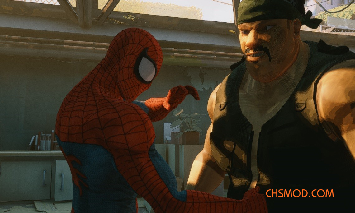 《师父》蜘蛛侠时空边缘形象替换原版男主角MOD V1.5