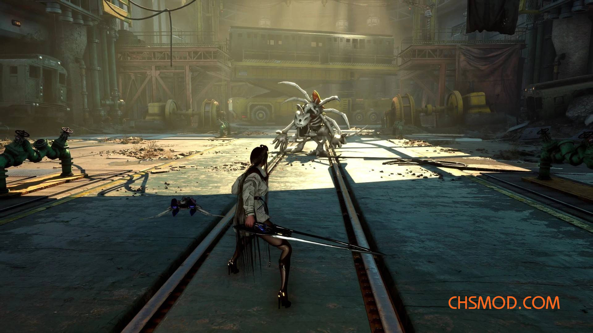 《剑星》数码宝贝丧尸暴龙替换BOSS潜行兽MOD