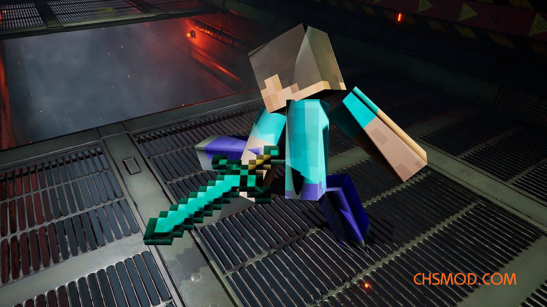 《剑星》我的世界史蒂夫替换伊芙MOD