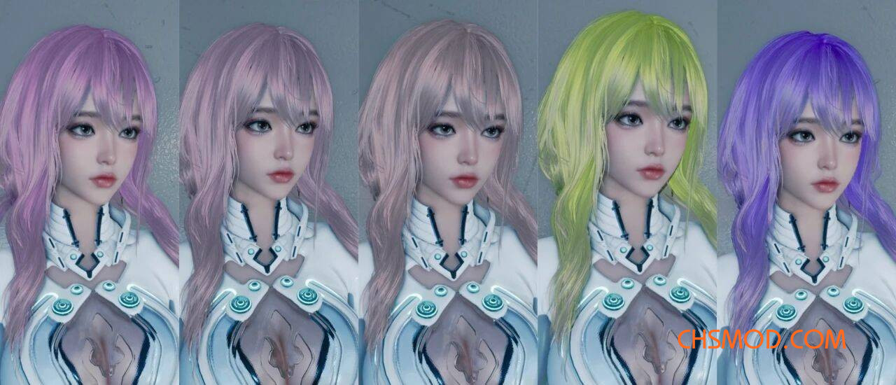 《剑星》红莲的精致渐变发色包MOD