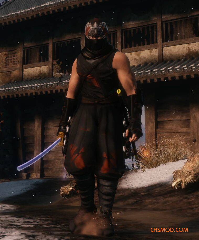 《只狼：影逝二度》忍者龙剑传隼龙替换狼MOD