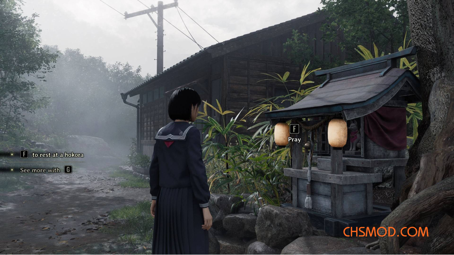 《寂静岭f》没有镜头污垢MOD