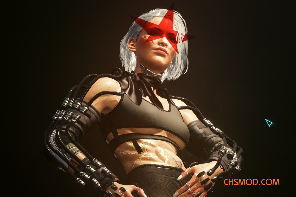 《赛博朋克2077》天元突破西蒙卡米那墨镜MOD