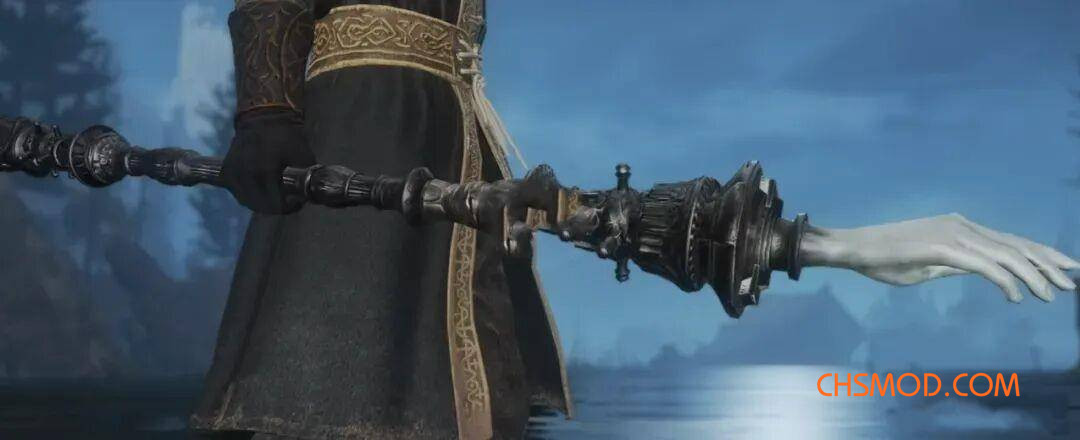 《艾尔登法环》黑夜君临天秤座法杖MOD