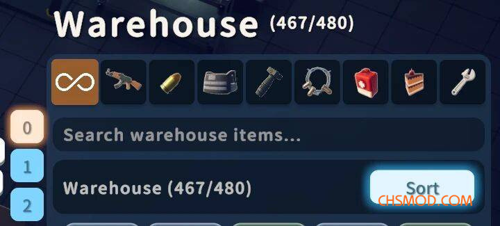 《逃离鸭科夫》仓库搜索栏MOD