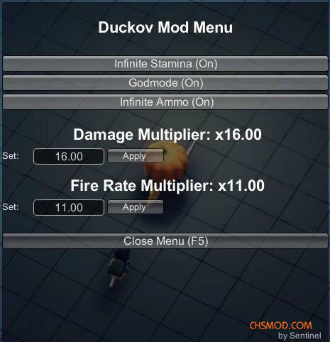 《逃离鸭科夫》游戏内模组菜单MOD