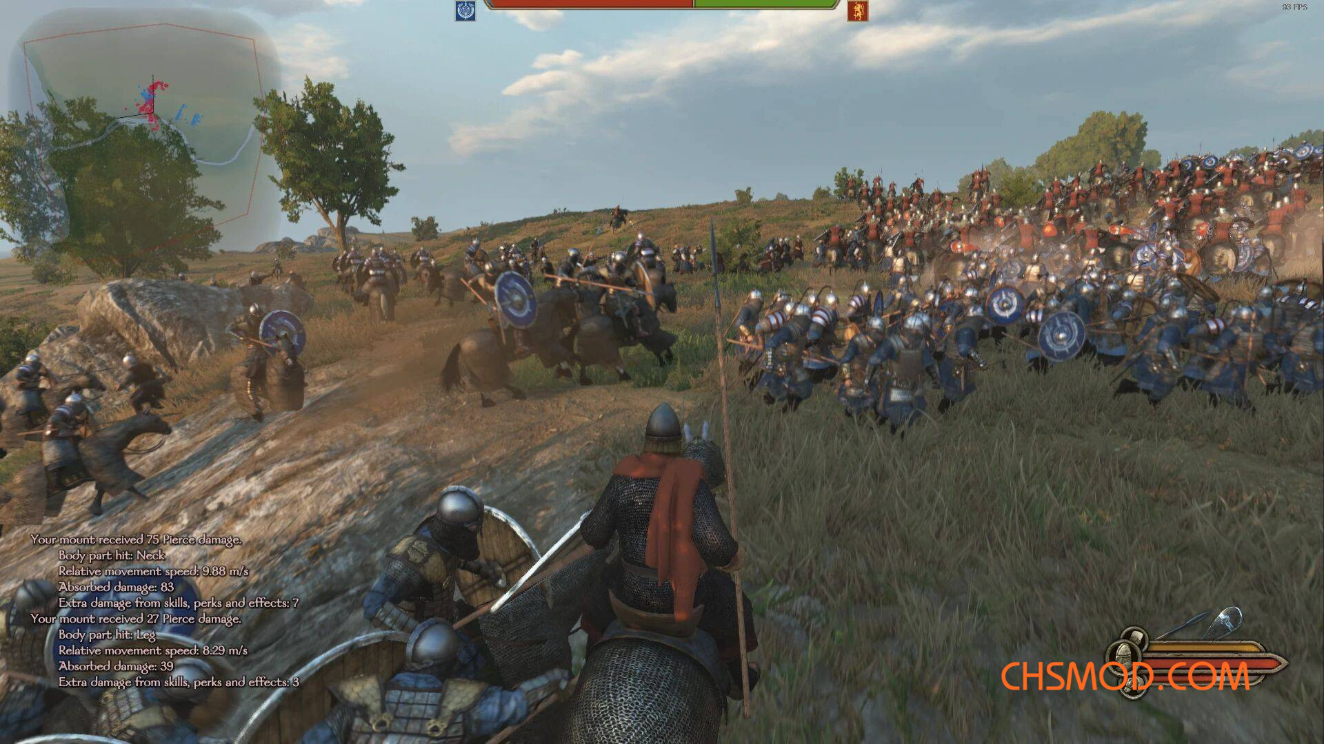 《骑马与砍杀2：霸主》战场小地图MOD [支持1.3.4]