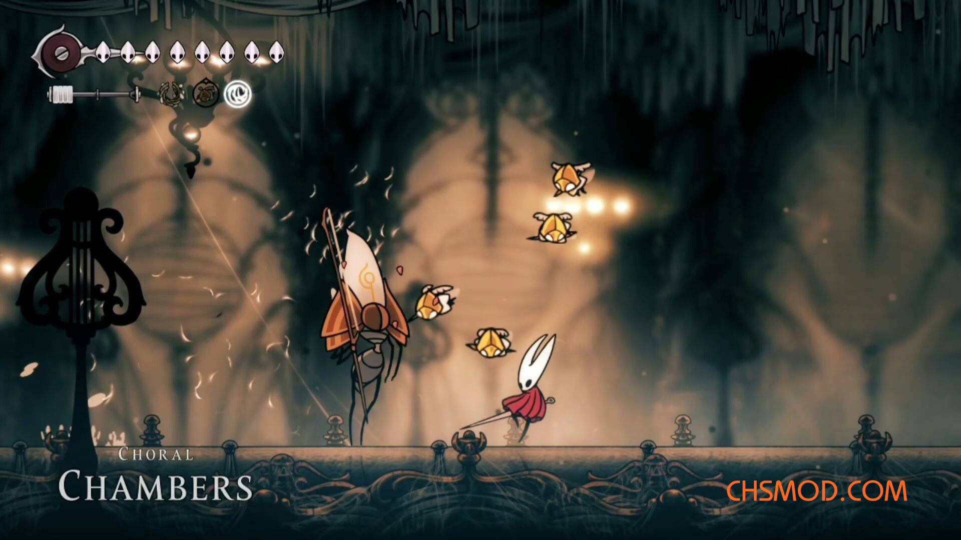 《空洞骑士：丝之歌》哨兵齿轮蝇MOD