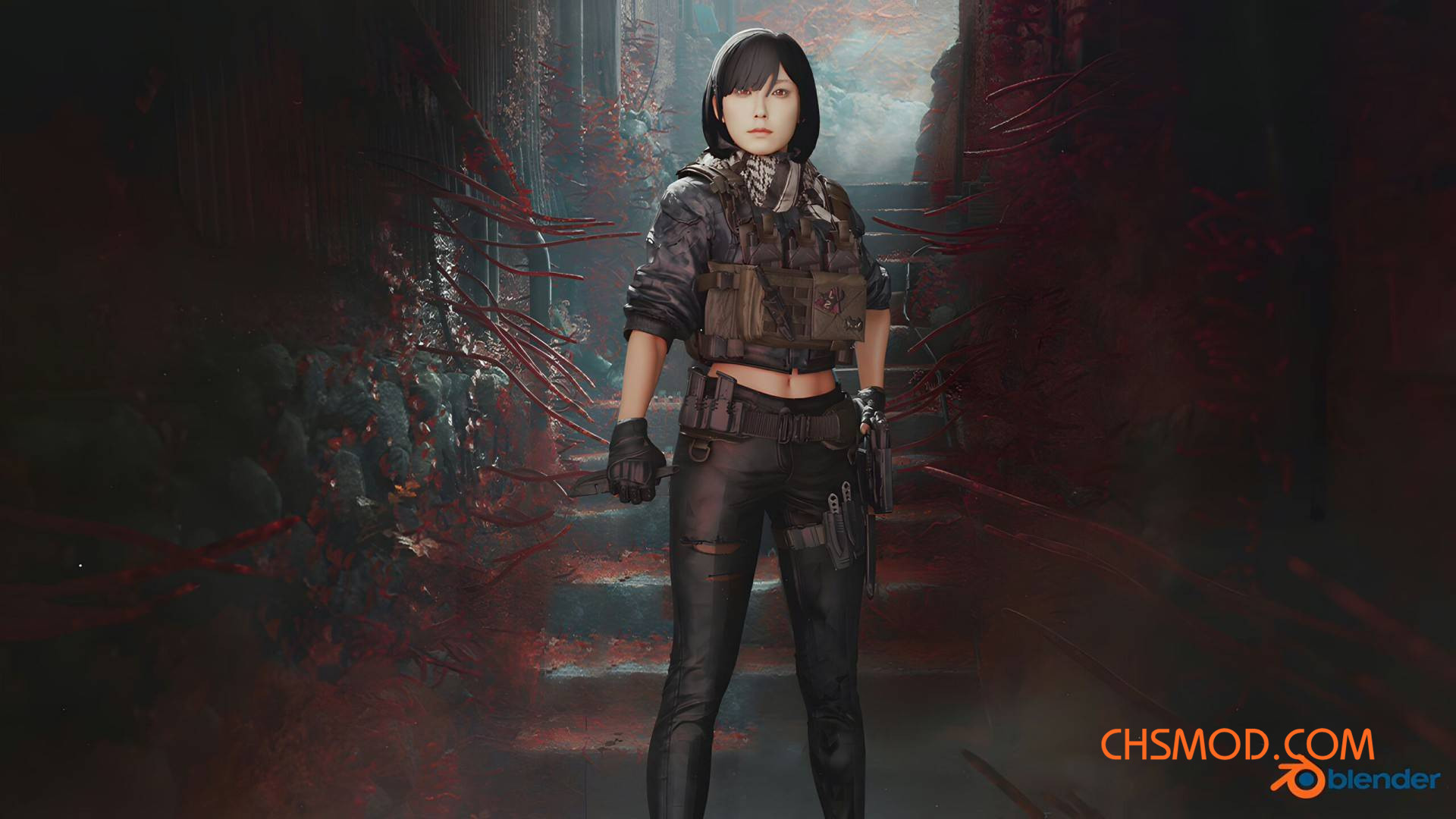 《寂静岭f》三角洲行动作战服MOD