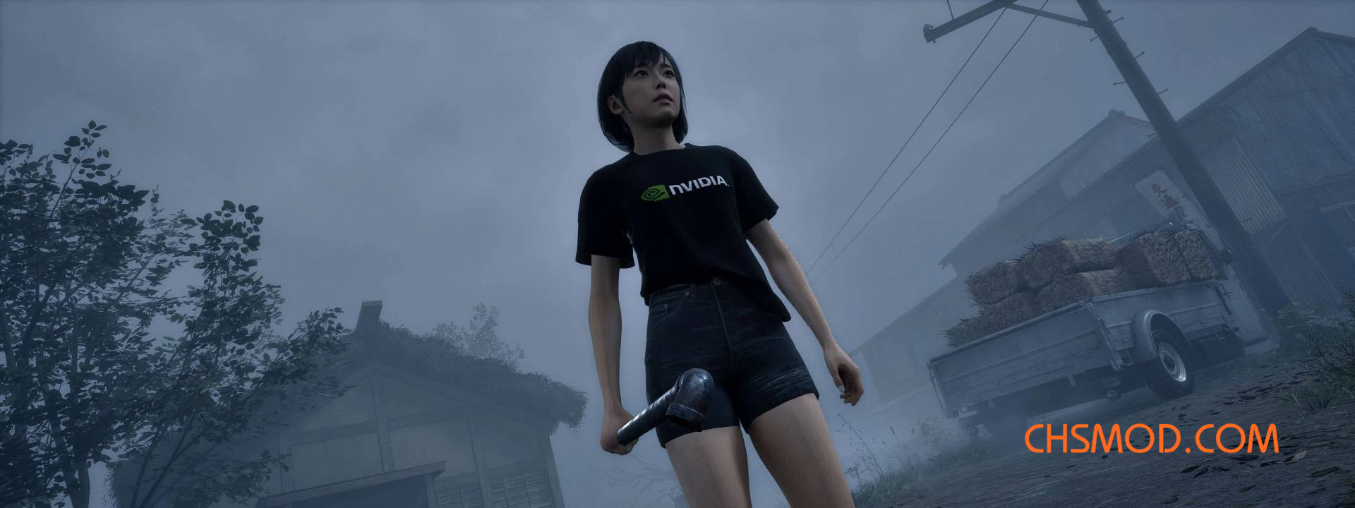 《寂静岭f》雏子简约风休闲服装MOD