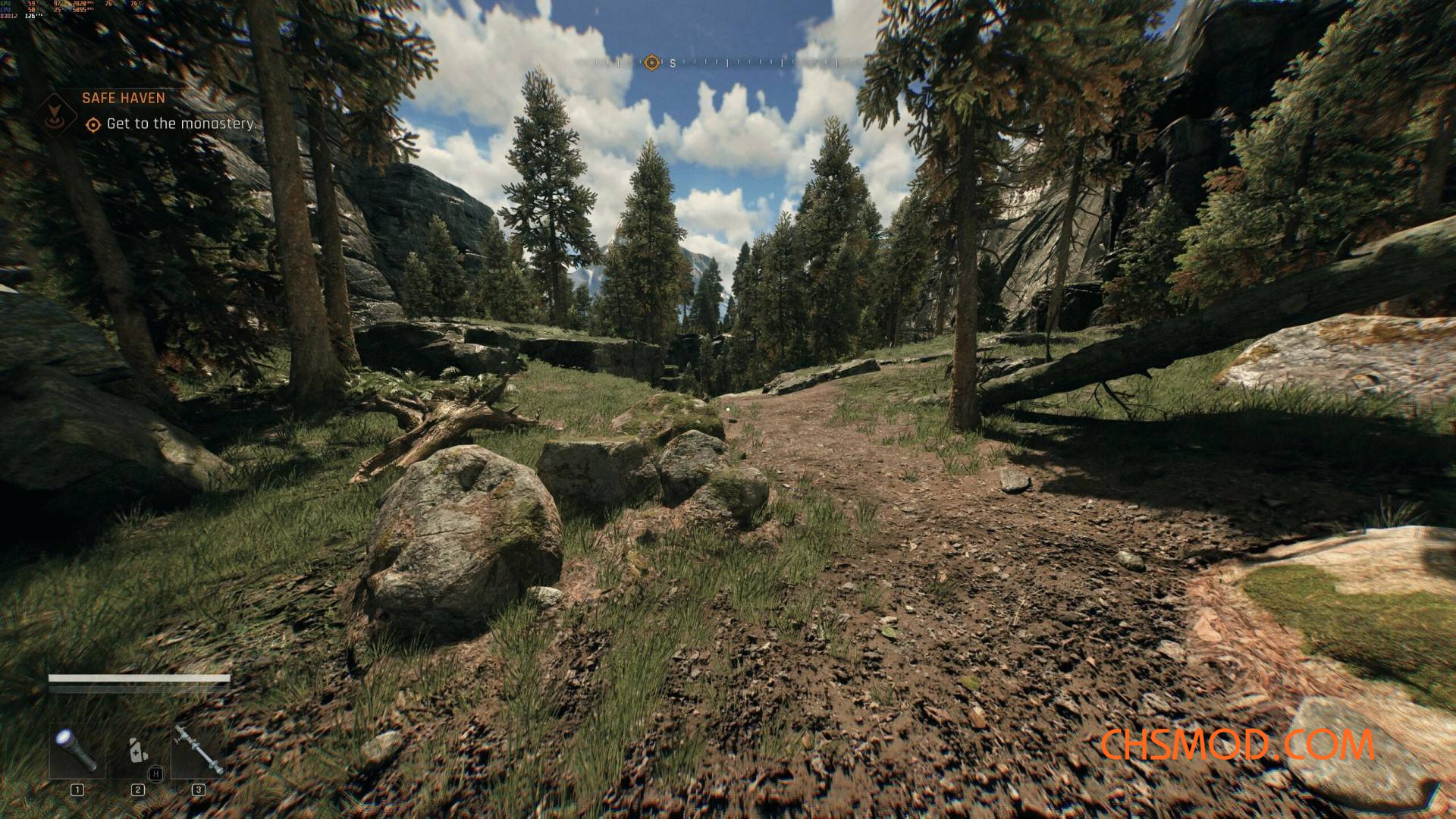 《消逝的光芒：困兽》更大的游戏视角MOD