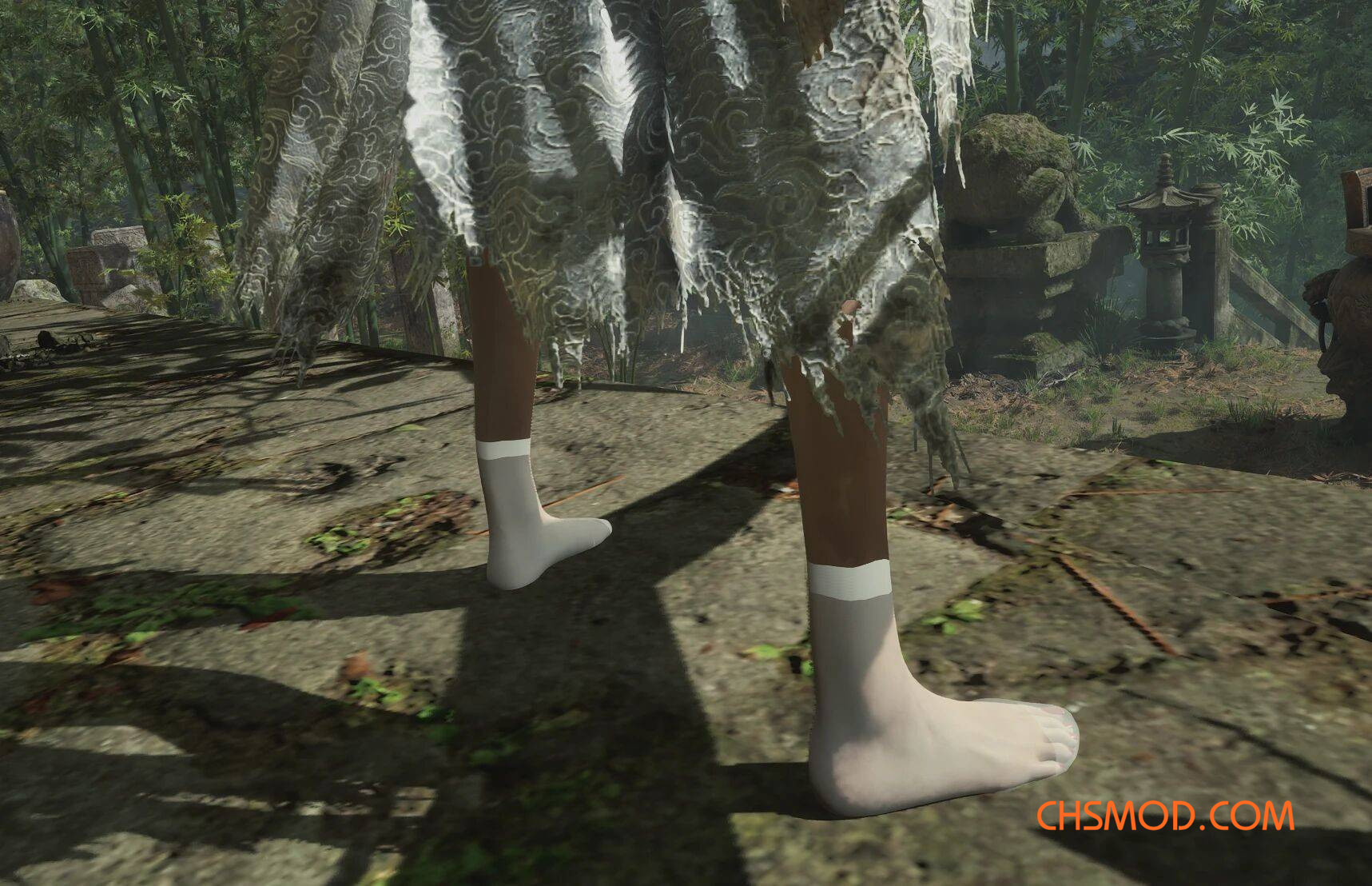 《明末：渊虚之羽》白色短丝袜MOD