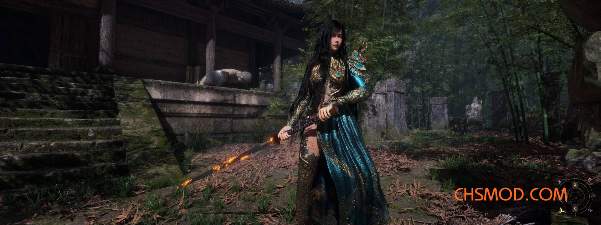 《明末：渊虚之羽》剑星渡鸦长发MOD