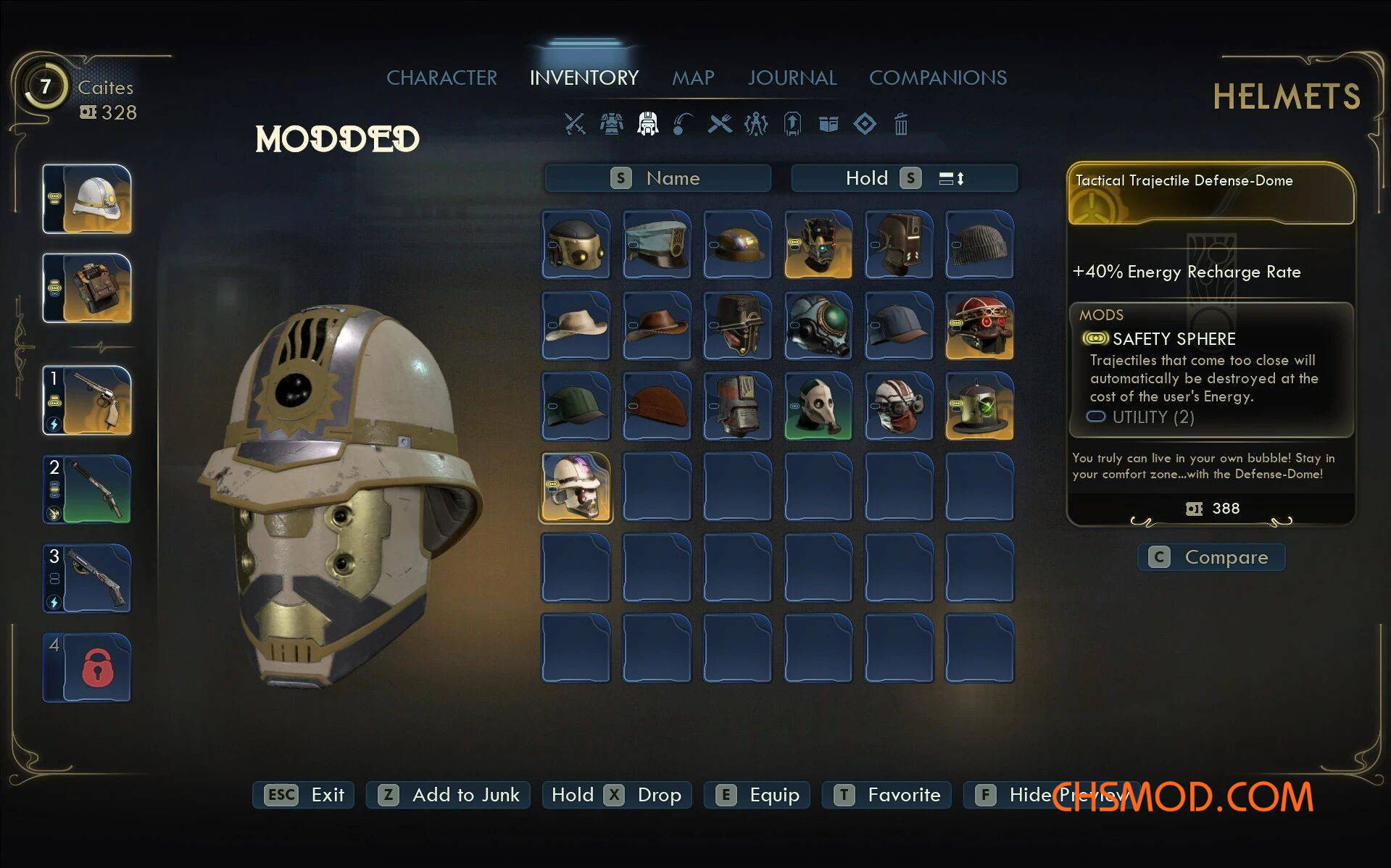 《天外世界2》库存UI调整MOD