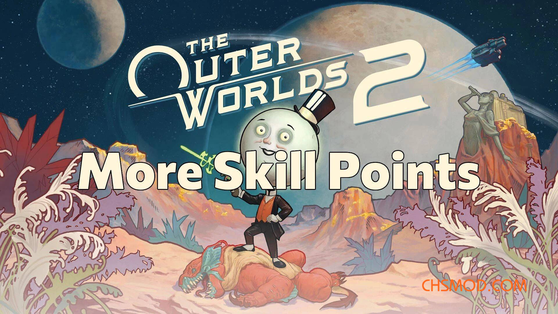 《天外世界2》每级更多技能点MOD