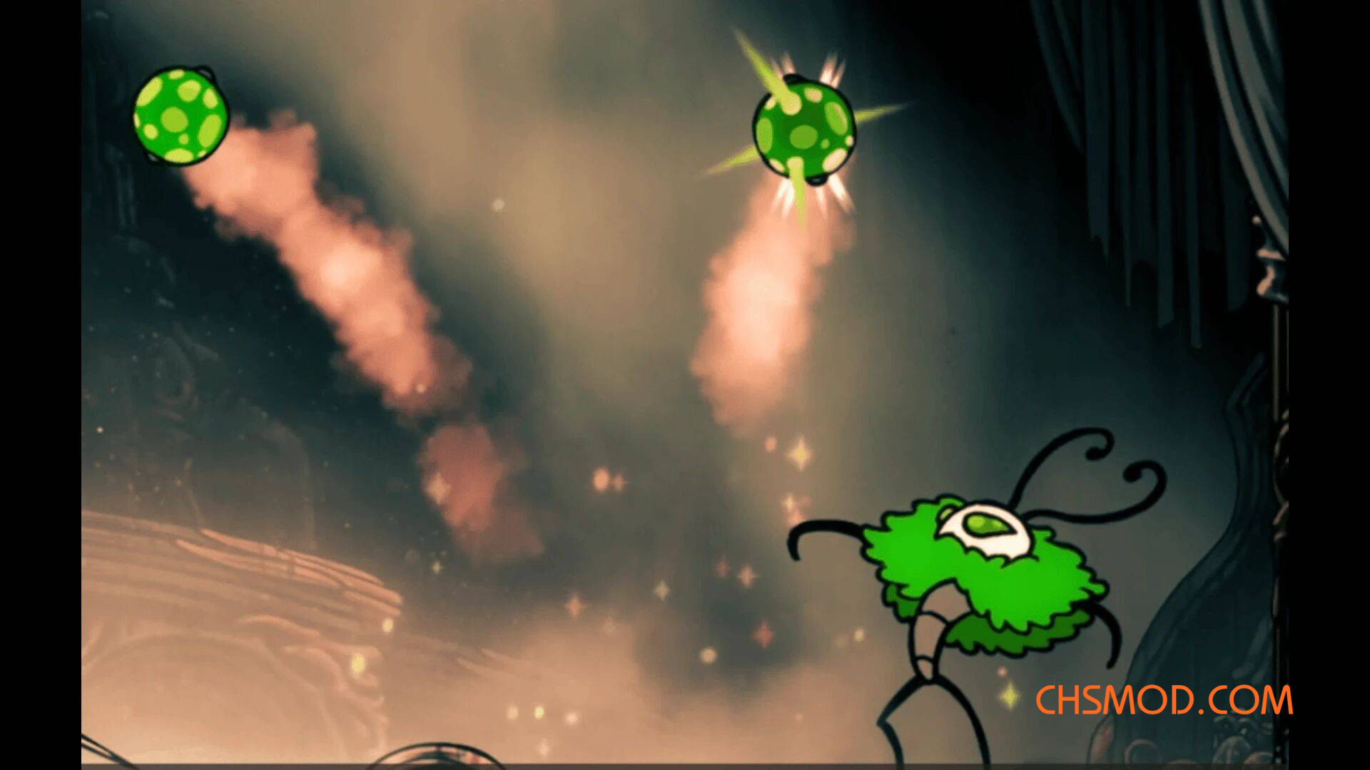 《空洞骑士：丝之歌》特罗比奥绿色重新着色MOD