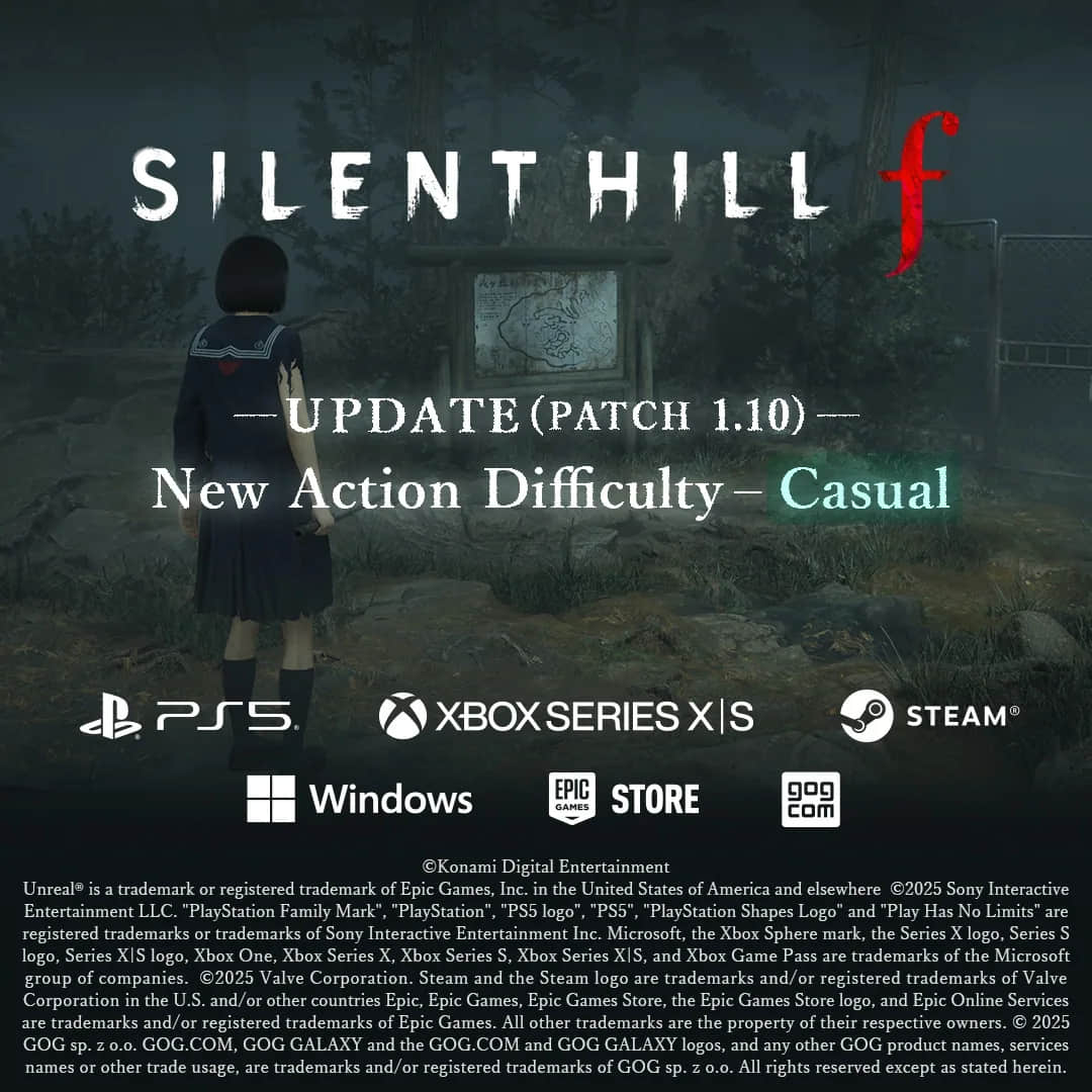 《寂静岭 f》将推出更简单的动作难度