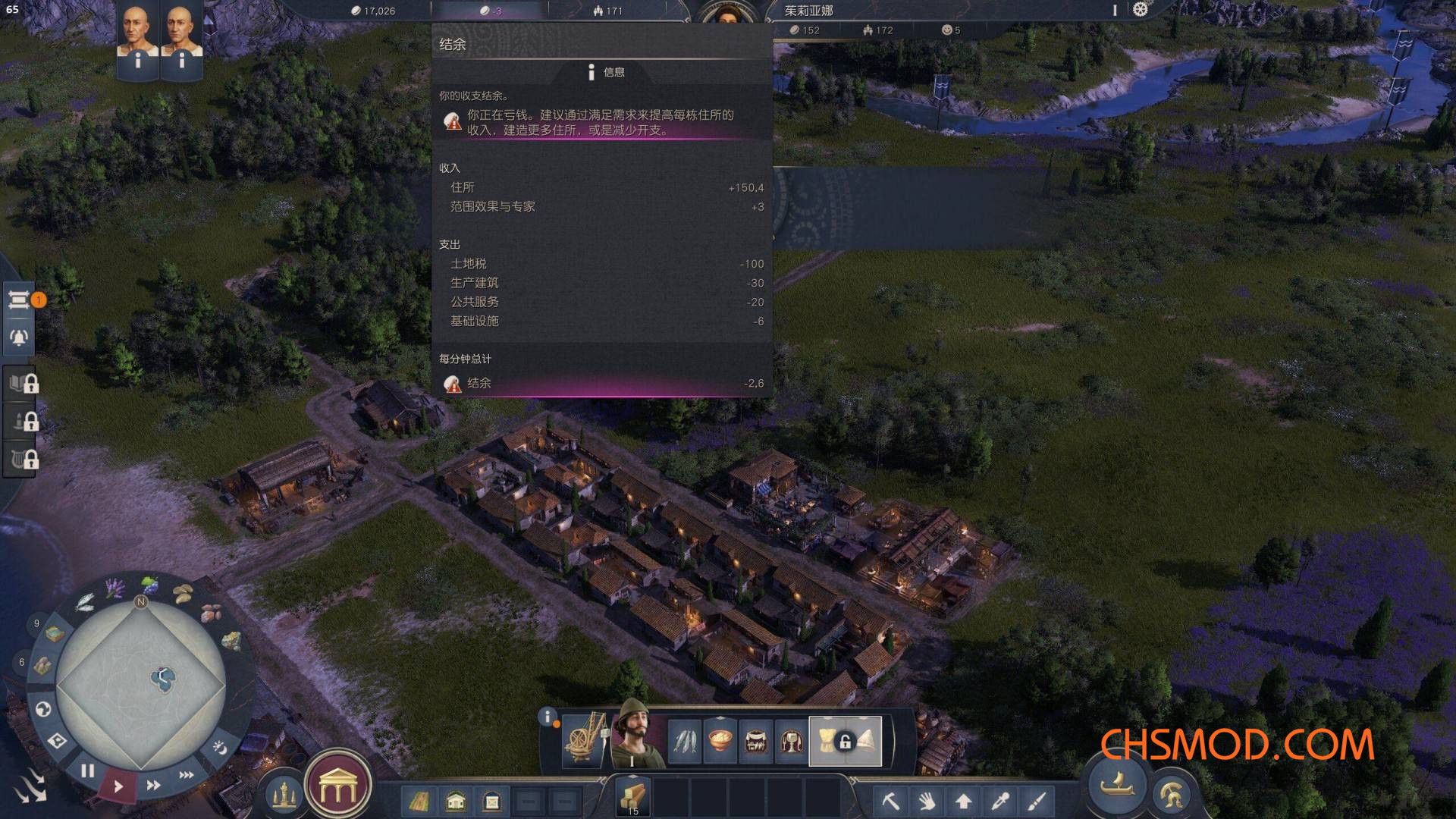《纪元117：罗马和平》居民收入翻倍MOD