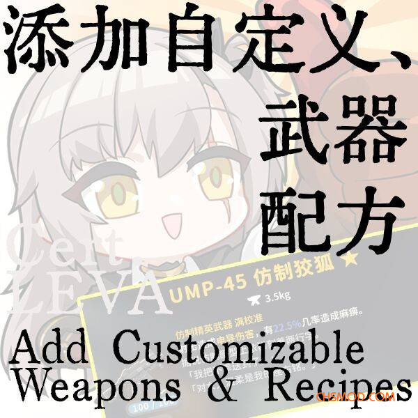 《逃离鸭科夫》自定义武器与配方MOD