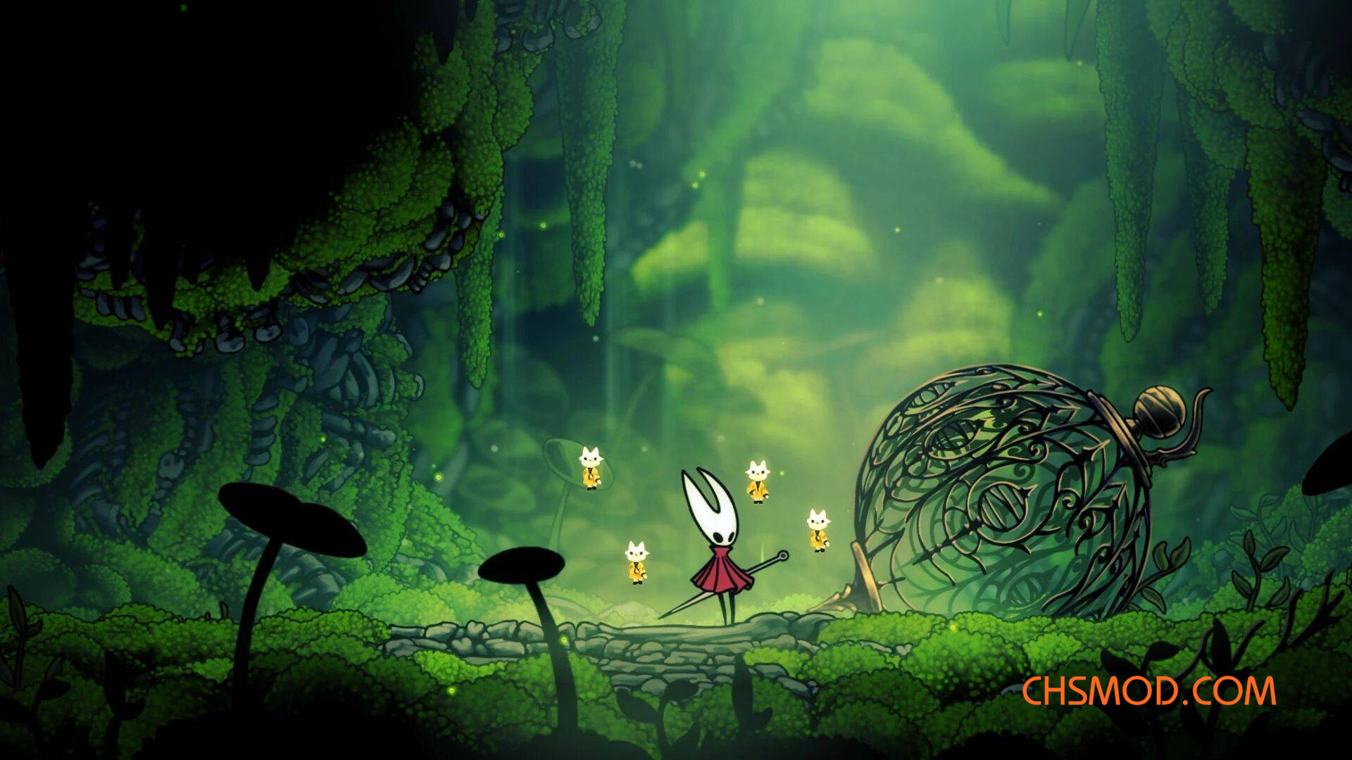 《空洞骑士：丝之歌》九日羿齿轮蜂MOD