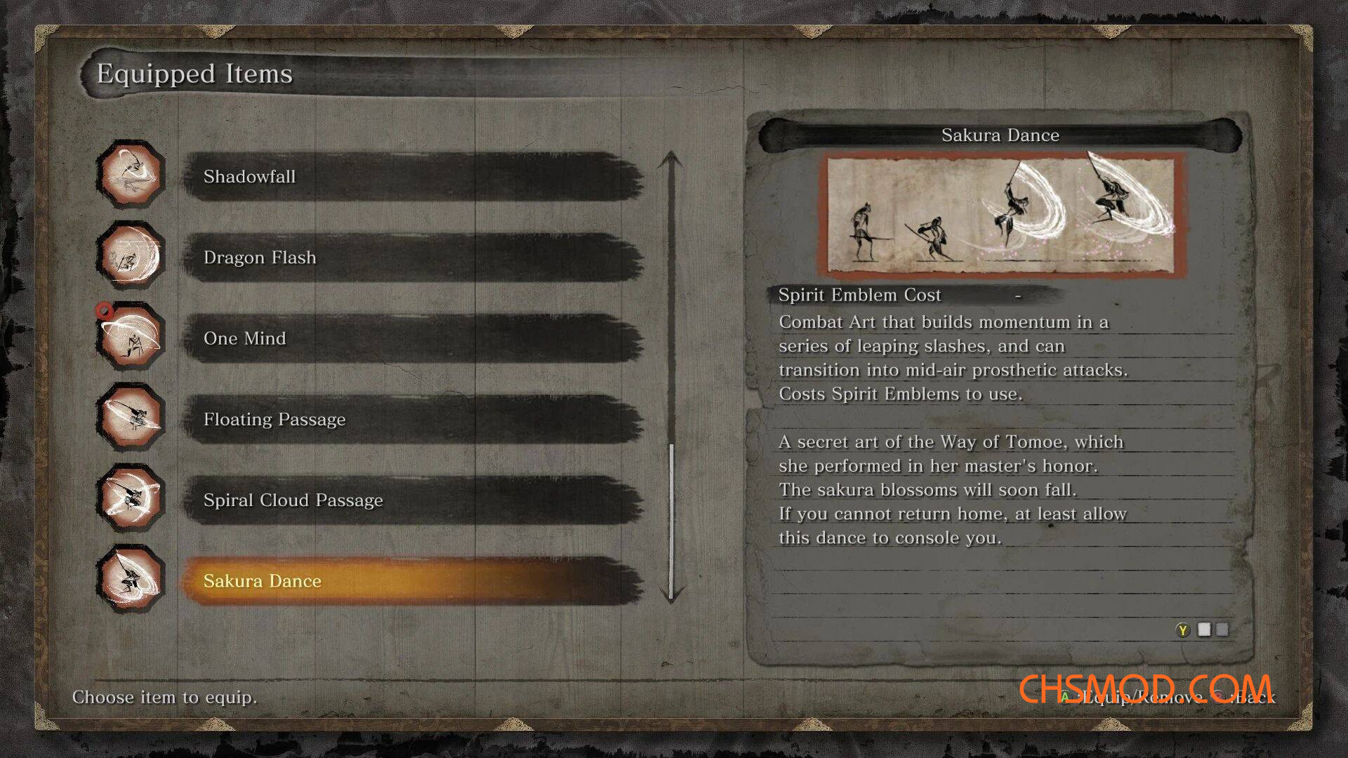 《只狼：影逝二度》鬼泣维吉尔的招式MOD