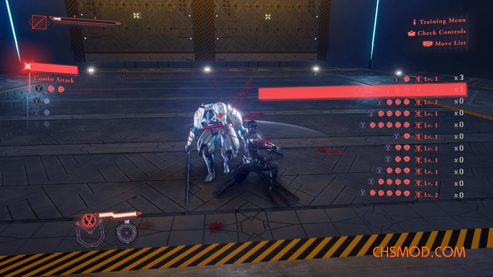 《忍者龙剑传4》去除低生命值警告效果MOD